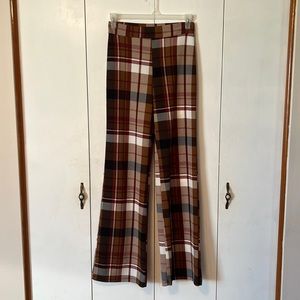 FashionNova Womens Flare Patterned Pants